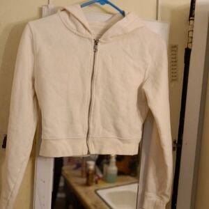 American Eagle Outfitters Kids Off-White Hoodie